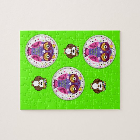 Puzzle Owl Jigsaw (Horizontal)