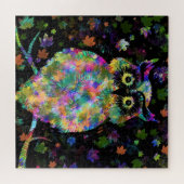 Puzzle Owl Jigsaw - Peinture d'art (Horizontal)