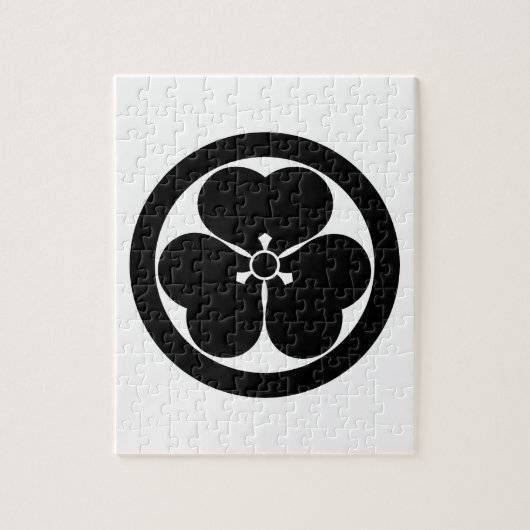 Puzzle Oxalis en cercle (Vertical)