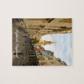 Puzzle Oxford England Lincoln College Library Vue de rue (Horizontal)