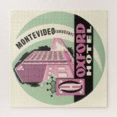 Puzzle Oxford Hotel, Montevideo, Uruguay, Voyage Ancien (Vertical)