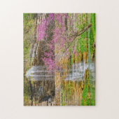 Puzzle Ozarks Waterfall Spring Bluff (Vertical)