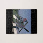 Puzzle P51 mustang, vue arrière. avions de _WWII (de (Horizontal)