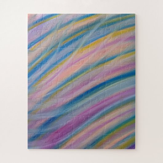 Puzzle P6 Couleur Unique Art Abstrait (Vertical)