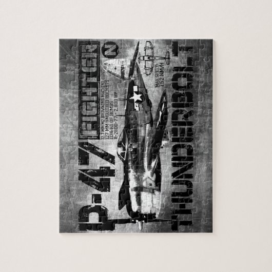 Puzzle P-47 Thunderbolt (Vertical)