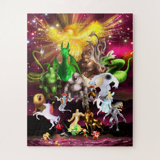 Puzzle P est pour Phoenix (Vertical)