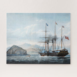Puzzle P&O vapeur Bentinck 1844