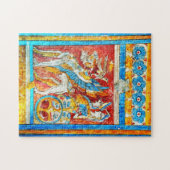 Puzzle PA traditionnelle antique de mur de mythologie (Horizontal)
