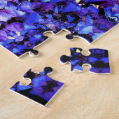 Puzzle Paarse Amethyst #2 Legpuzzel (Zijkant)