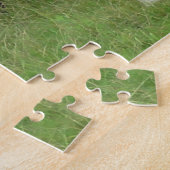 Puzzle Pack de vaches mangeant de l'herbe dans les champs (Côté)