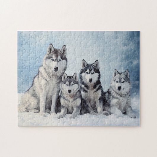 Puzzle Pack Sibérien Husky (Horizontal)