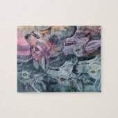 Puzzle Pack Wolf aquarelle (Horizontal)