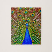 Puzzle Pacock (Vertical)