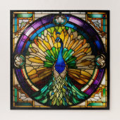 Puzzle Pacock (Vertical)