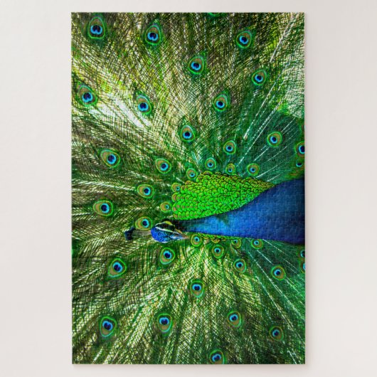 Puzzle Pacock (Vertical)
