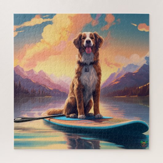 Puzzle Paddboard Pup : Labrador Retriever Edition (Vertical)