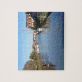 Puzzle Paddle Boarder sur Faversham Creek Angleterre (Vertical)