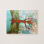 Puzzle Pagan Dryad Tree Goddha Wiccan Nature Art (Horizontal)