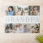 Puzzle Page d'accueil 7 Grandpa Photo Grandchildren Colla<br><div class="desc">On ne peut pas être ensemble en personne ? Offrez un grand-père bien-aimé avec ce puzzle photo collage qui présente 7 photos précieuses de ses petits-enfants,  ainsi que leurs noms ou un message personnalisé au centre.</div>