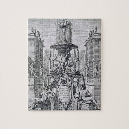 Puzzle Page titre de 'fontaine et Waterjets dans l'AIE (Vertical)