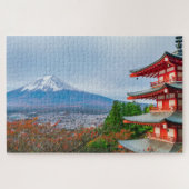 Puzzle Pagode Fuji Chureito Japon Paysage touristique (Horizontal)