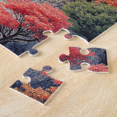 Puzzle Pagode Mystique sous un Ciel Céleste (Côté)