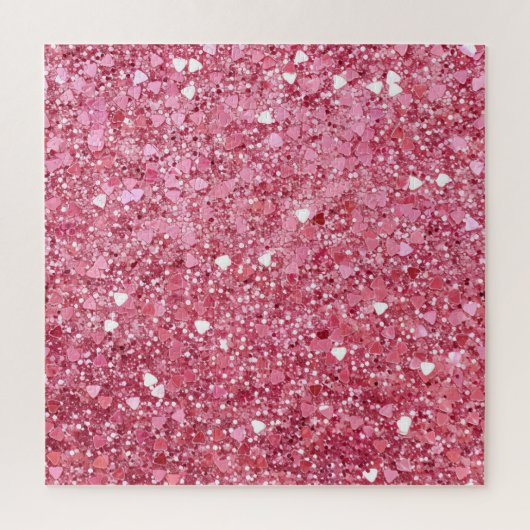 Puzzle Paillettes Rose Pastel (Vertical)