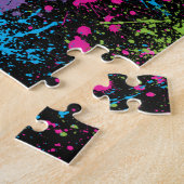 Puzzle Paint Splater (Côté)