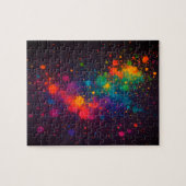 Puzzle Paint Splatter (Horizontal)