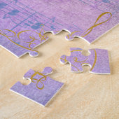 Puzzle Painted Lavandula Vera Serenity et Calm (Côté)