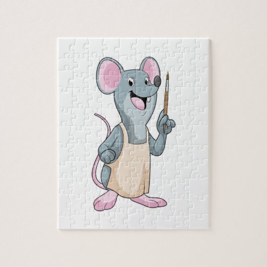 Puzzle Painter with Paint brush (Vertical)