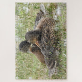 Puzzle Paire de Canards Canoodling - Amour et affection (Vertical)