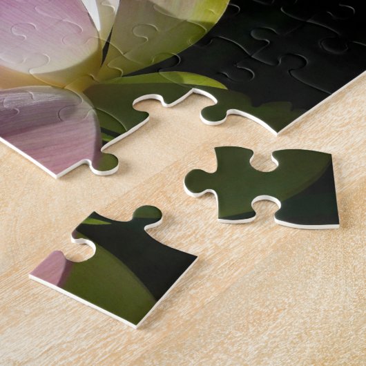 Puzzle Paire de fleurs de Lotus II (Côté)