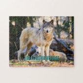 Puzzle Paire de loups (Horizontal)