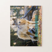 Puzzle Paire de loups (Vertical)