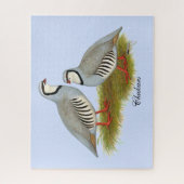 Puzzle Paire de perdrix de Chukar (Vertical)