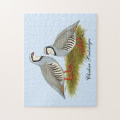 Puzzle Paire de perdrix de Chukar (Vertical)