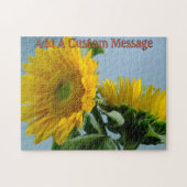 Puzzle Paire de tournesols (Horizontal)