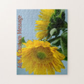 Puzzle Paire de tournesols (Vertical)