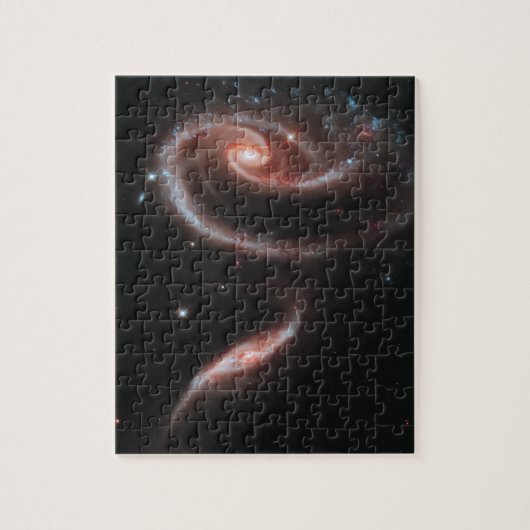 Puzzle Paire Galaxie Arp 273 (télescope Hubble) (Vertical)