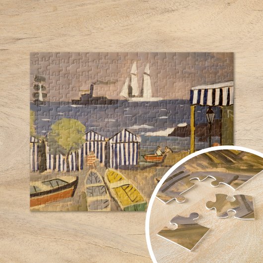 Puzzle Paisaje de Playa | Joaquín Torres-García