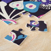 Puzzle Paisley moderne : motif traditionnel oriental. (Côté)