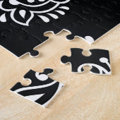 Puzzle Paisley vintage, motif élégant sans soudure. (Côté)