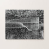 Puzzle Paix à Indian Cliff en nuances de gris (Horizontal)