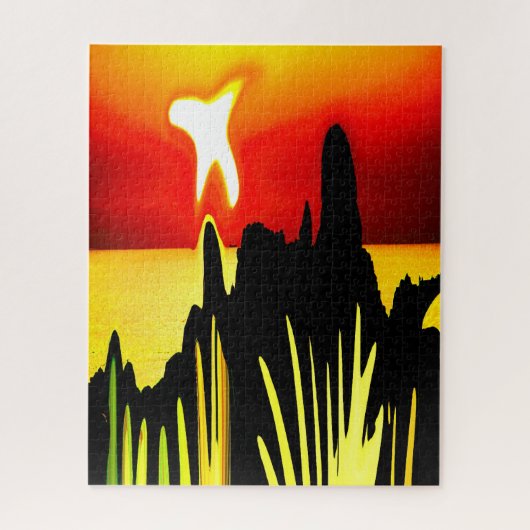 Puzzle Paix à l'aube (Vertical)