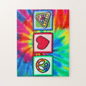 Puzzle Paix, amour, billards (Vertical)