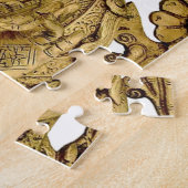 Puzzle Paix bouddhiste d'art du Thibet de yoga de déesse (Côté)