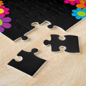 Puzzle Paix d'alimentation de la fleur Pop personnalisabl (Côté)