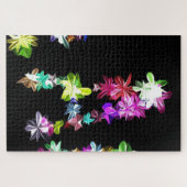 Puzzle PAIX en fleurs Art Imprimer (Horizontal)