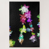 Puzzle PAIX en fleurs Art Imprimer (Vertical)